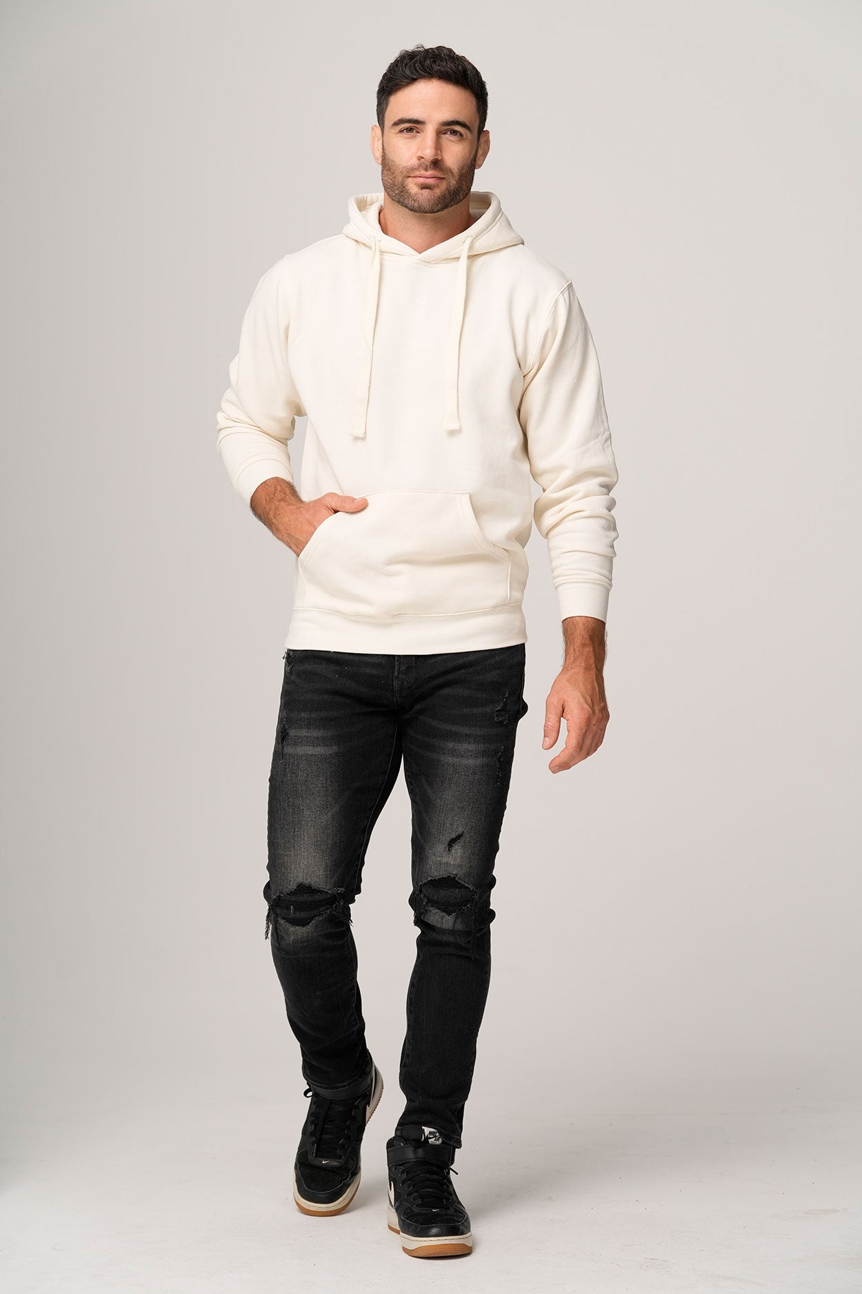 317 – ADULT UNISEX MID WEIGHT PROMO HOODY