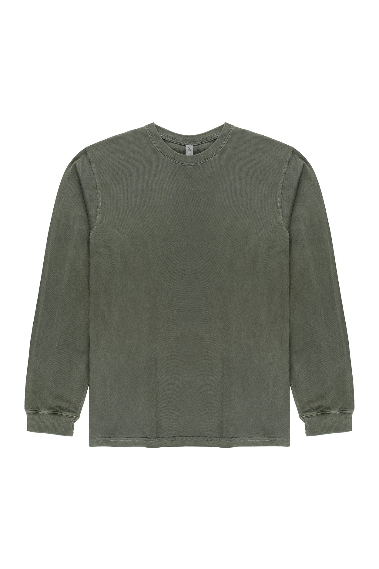 401 – ADULT UNISEX MID WEIGHT L/S PIGMENT DYED TEE