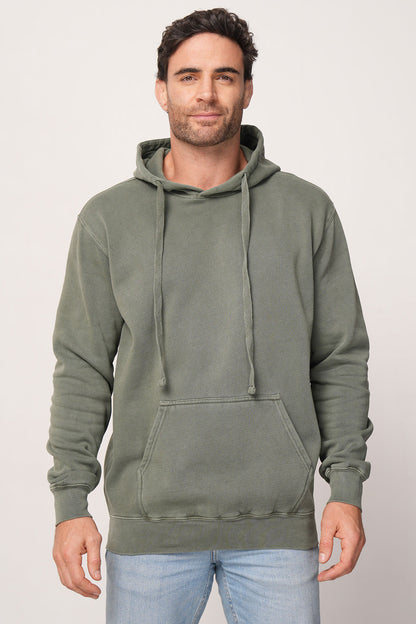 417 – ADULT UNISEX HEAVY WEIGHT PREMIUM PIGMENT DYED HOODY