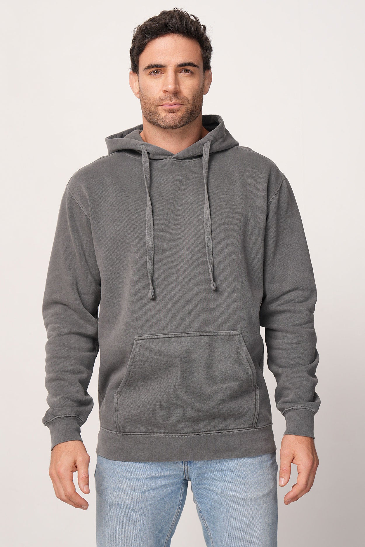 417 – ADULT UNISEX HEAVY WEIGHT PREMIUM PIGMENT DYED HOODY
