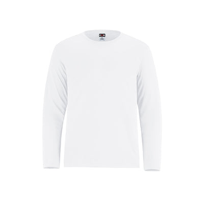 S5937Y - Shore - Youth Performance Long Sleeve Crewneck T-Shirt