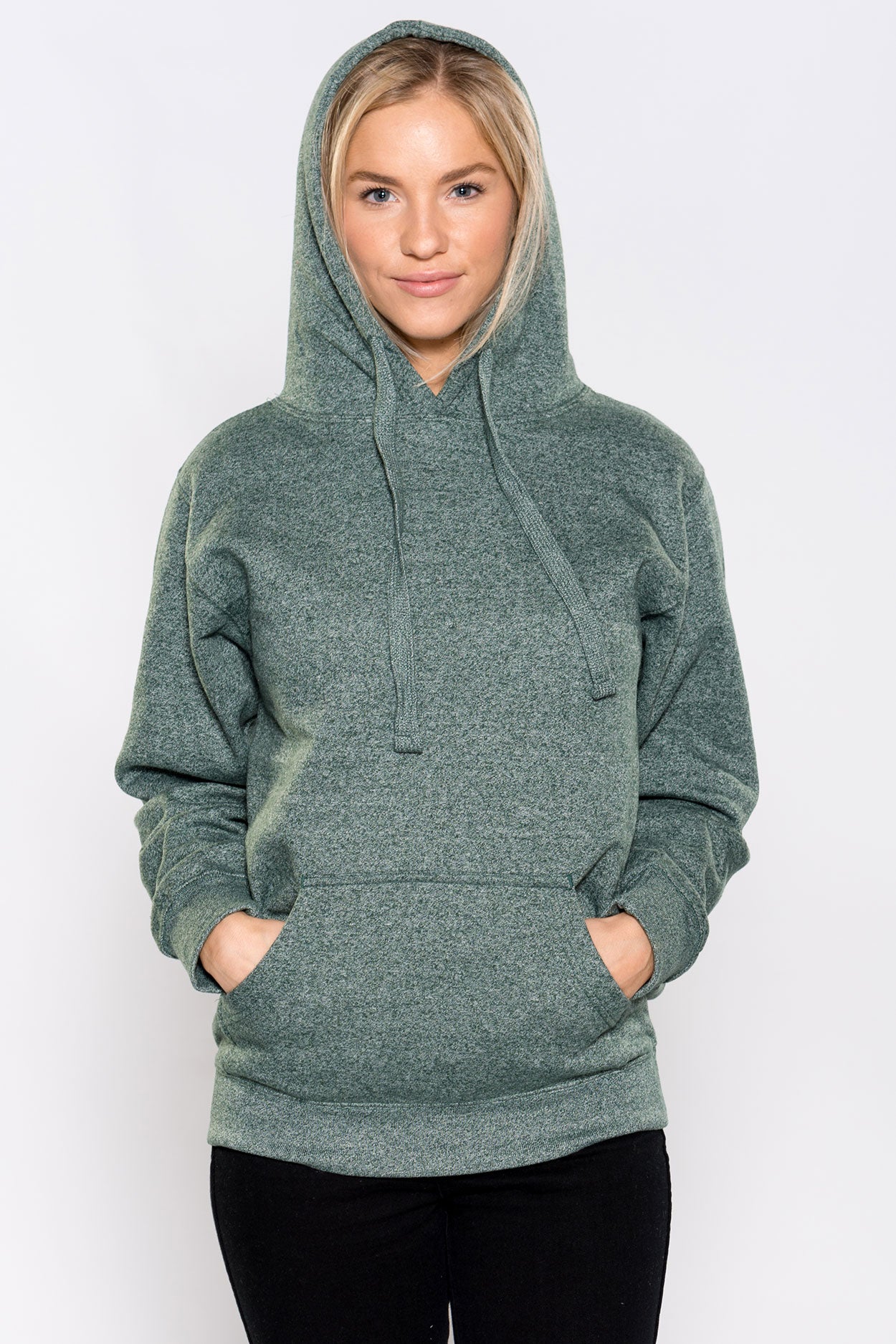 767 – ADULT UNISEX HEAVY WEIGHT PREMIUM MARLED HOODY
