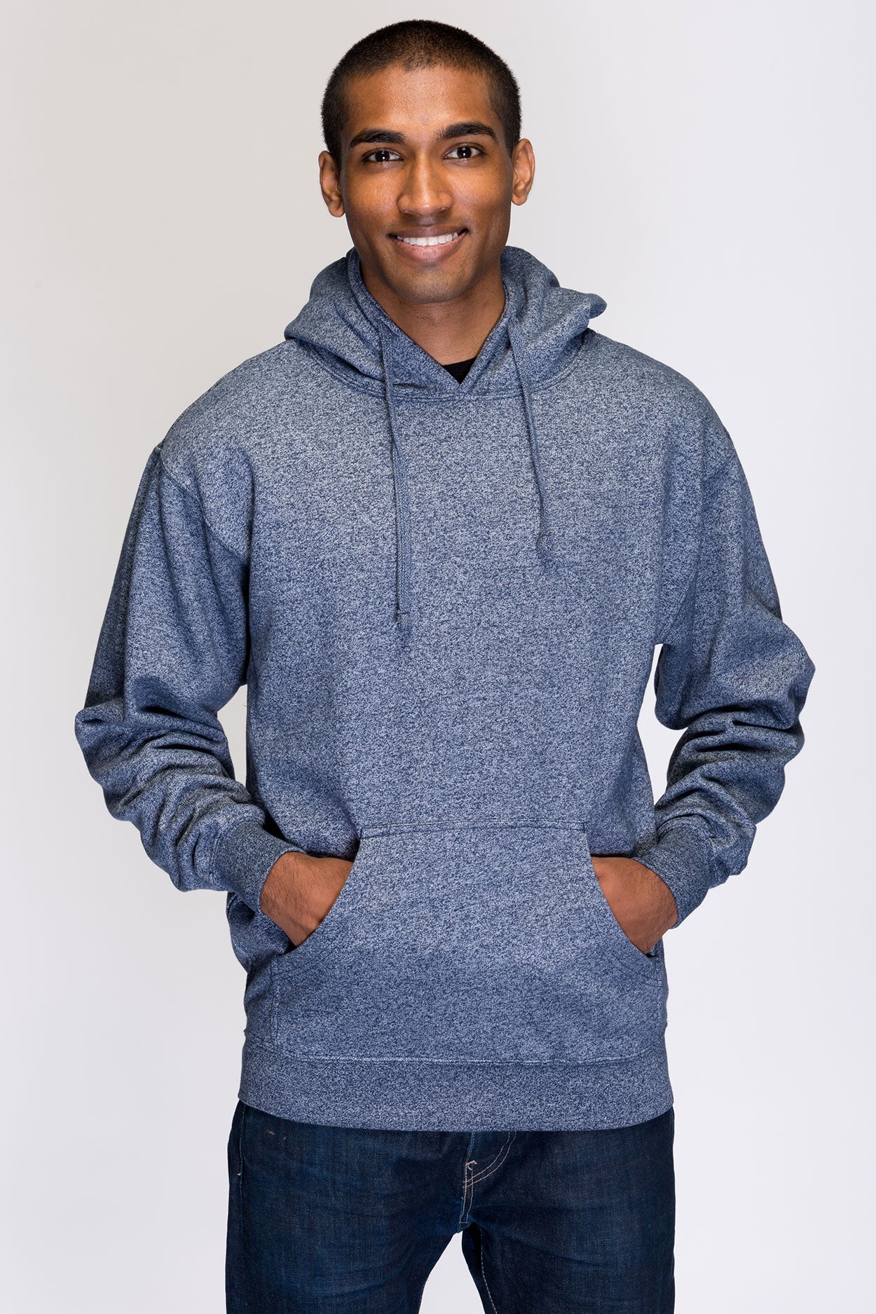 767 – ADULT UNISEX HEAVY WEIGHT PREMIUM MARLED HOODY