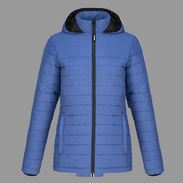 L00931 - Yukon - DISCONTINUED - Ladies Puffy Jacket w/ Detachable Hood