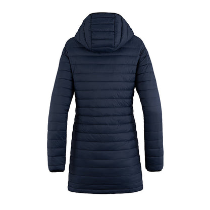 L00903 - Glacier Bay - Ladies Full Length Puffy Jacket w/ Detachable Hood