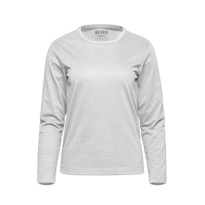 S05896 - Riverside - Ladies Cotton-Poly Long Sleeve Crewneck T-Shirt